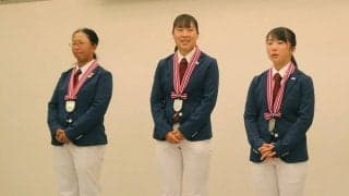 日本女子、3年ぶり開催の国別対抗戦は2位　上田澪空「海外選手のゴルフは規模大きい」【トヨタジュニアゴルフW杯】