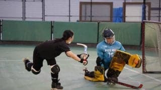 [ローラーホッケー] 「いろんなスポーツのいいとこ取り」ローラーホッケー  第１日目