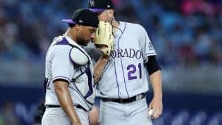 【MLB】「頭吹っ飛びかけた」味方“狙撃”の低空爆肩…危機一髪の回避に「寿命が5年縮まった」