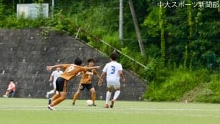 好調ストライカー勝浦の２ゴールで首位浮上！－関東大学サッカーリーグ戦２部 前期第11節　対日体大