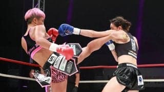 【格闘技／K-1女子大会】カリスマ・KANA、仏強豪を“劇的”ハイキックでKO　男子顔負けの剛腕で場内大歓声
