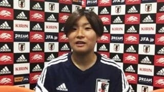 代表デビュー戦で初ゴールの千葉玲海菜「少ない時間でもチャンスを決めきる」