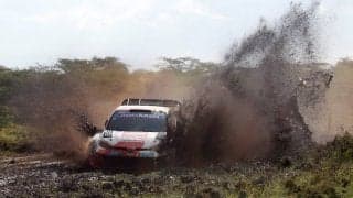 WRCサファリ：競技3日目を終えて、トヨタのロバンペラが首位。勝田は3番手