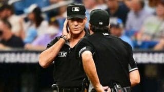 悪名高い審判の誤審セーフに物議「笑」「恐怖だ」　判定された打者すらベンチ退散の珍事