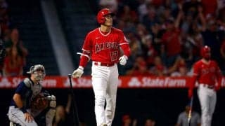 【MLB】「ボールを破壊した」大谷翔平、3試合ぶりの今季16号　飛距離140メートル特大弾に現地実況も驚き