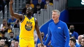 決勝第4戦の終盤でベンチに座ったグリーン…指揮官は「傷つくことを心配はしない」