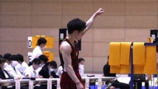 目標にはあと2.450届かずも東インカレ団体５位　武井はつり輪２位