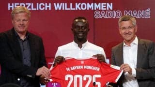 バイエルン新加入マネの背番号は｢17｣に決定