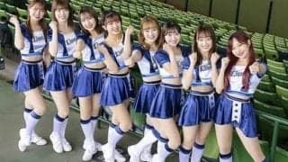 西武ライオンズのパフォーマーbluelegends新メンバー８名。華麗な舞いと笑顔で勝利へ導く