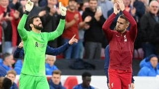 ヘンダーソンは味方に選択肢を提供する男！　守護神アリソンがビルドアップの貢献を称賛