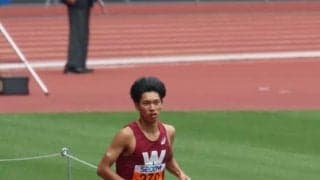 間瀬田がＵ20世界陸上日本代表に内定！
