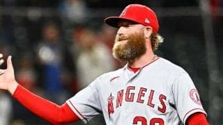 【MLB】エ軍救援右腕が大乱闘で肘骨折　柵につまずき落下…投球再開まで4週間以上