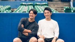 好調ロッテ、「umi」新作の夏物アパレルを30日販売開始　小島和哉＆佐藤都志也がモデル担当