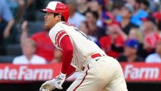 大谷翔平、いきなり変則右腕攻略の“弾丸185km二塁打”に米記者興奮「爆風が吹いた」
