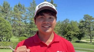 松岡翔大郎、2日目好スコアで予選ラウンド突破「トップ10目指して頑張りたい」