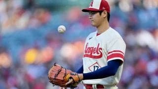 大谷翔平、登板前に日本の人気キャラが出現　米記者も注目「彼にボールを食べさせろ」