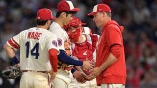 大谷翔平、降板時のコーチ登場で観客は大ブーイング　米実況「ただもっと見たいんだ」