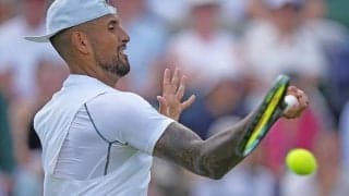 キリオスが完璧なプレーで世界31位クライノビッチに快勝! 6度目の3回戦進出を決める[ウィンブルドン]