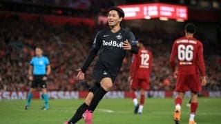 南野拓実が決めたCLでの｢伝説ゴール｣が復活の再沸騰!!｢モナコでも巧みなゴールで魅せてくれ｣!! ザルツブルク時代に決めた「リバプール戦の驚愕ボレー弾」