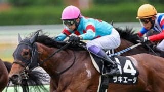 【長万部特別】9番人気 武豊ラキエータが抜け出す