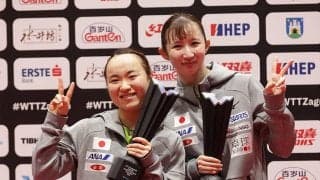 日本が3種目制覇！伊藤美誠「みうみま対決」制して2冠達成【卓球WTTザグレブ／結果まとめ】