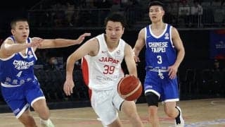 日本がチャイニーズ・タイペイに40点差快勝…富永が17得点、河村が8アシスト5スティール