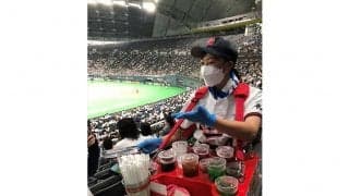 女子選手33人がユニホーム姿で場内スタッフに　日本ハム戦で初の試み「迫力を感じた」