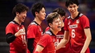 日本男子バレーがすごい。新たな攻撃の型で得点を量産、長身セッターなど新戦力も台頭