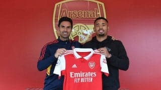 ジェズスとの再会にアルテタ監督「私は本当に幸せだ」