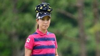 酷暑34℃の女子ゴルフ会場　上田桃子を応援した“大物2人”に注目「揃うと圧巻です」