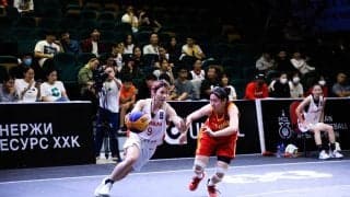 FIBA 3x3 ネーションズリーグ 2022 U21 アジア、初日の日本は男女で明暗分かれる