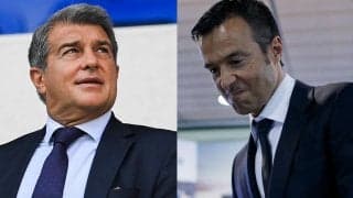 C・ロナウド代理人と会食のラポルタ会長、口を噤む「名前が出た選手については話はしない」