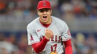 【MLB】大谷翔平、7回10K1失点で8勝目の権利を持って降板　15者連続アウト＆勝ち越し2点打