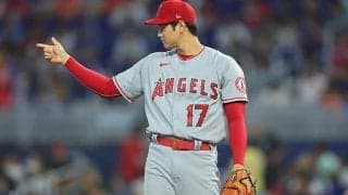 【MLB】大谷翔平、圧倒の15者連続アウトが「エグい！」　実況絶叫「とっても、とっても良い」