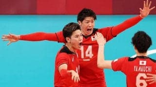 男子バレー日本の“漫画みたいな一撃”が海外でも話題「センセーショナル」「超凄い」