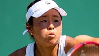  上地結衣 WB単複で決勝進出 