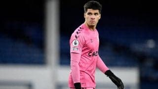 エバートンGKヴィルジニアがオランダ1部のカンブールへレンタル