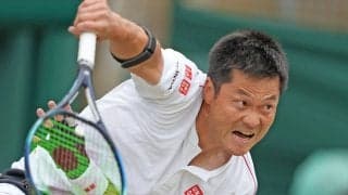 国枝慎吾、決勝進出。キャリア・グランドスラム達成に向けて決勝でヒュウェットと対戦[ウィンブルドン]