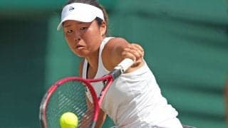 上地結衣、快勝で初の決勝進出。宿敵デグロートとキャリア・グランドスラムをかけて対決[ウィンブルドン]