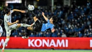 川崎・家長が「芸術的バイシクル」で「叙々苑お食事券10万円」ゲット！ Wの喜びも試合後は「感情を封じた通常スタイル」