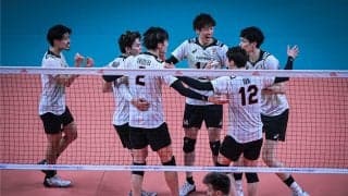 男子日本代表　欧州王者のイタリアを撃破　フルセットを制す