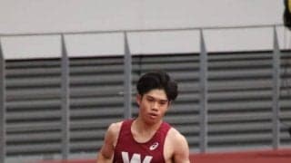 筒井がまた自己新！ 早大歴代５位をマーク