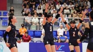 U20女子日本代表　韓国に勝利し決勝進出