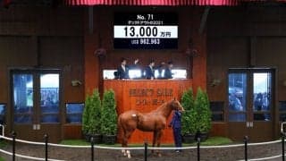 【セレクトセール2022】ドゥラメンテ産駒が1億3000万円で落札