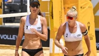 女子ビーチバレーのミラクル動画に海外衝撃　再生1000万超で話題「心臓がドキドキする」