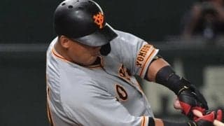 中田翔の“カチ上げロケット”が「完璧すぎる」　特大の放物線が「ここまで奇麗」