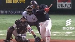 完全ボール球なのに「なんでこれが入る」　衝撃の悪球打ちに驚愕「センスの塊」