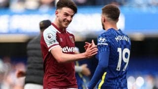 イングランド代表MFライス、チェルシー移籍は来夏？ ウェストハムにあと1年滞在か