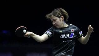 平野美宇 ユース五輪銅のドラゴマンを下して初戦突破【卓球 WTTスターコンテンダー】