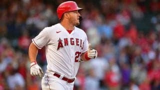 【MLB】負傷交代トラウト「昨夜より断然いい」　痛めた背中は順調回復、代打待機へ